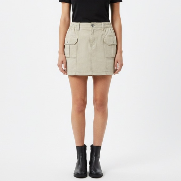 NWT Rue21 Light Tan Cargo Skirt Size L - Picture 8 of 8